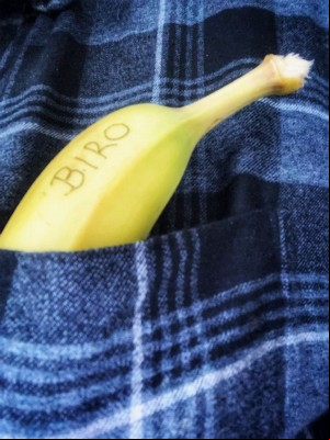 A pocket of pens