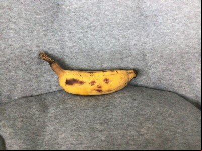 This banana will hopefully haunt u