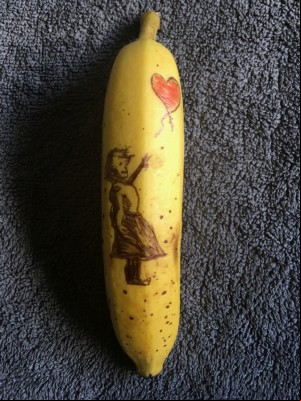Girl With Banana