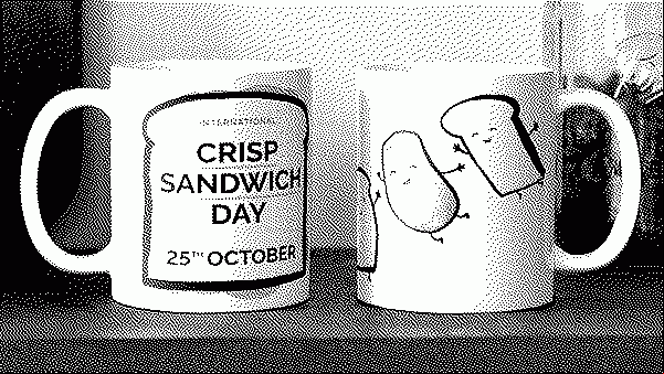 Crisp Sandwich Day mugs