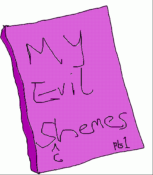 A book titled My Evil Schemes part 1