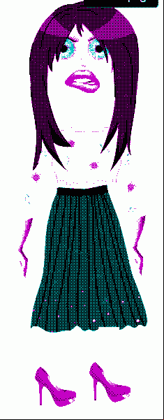 pretty canva lady