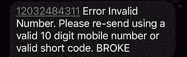12032484311 error invalid number
