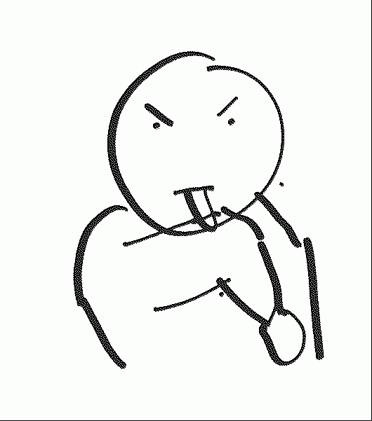 Elbow licker