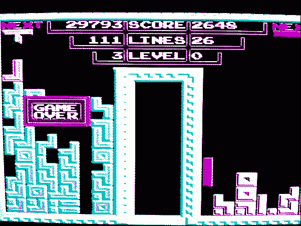 this is my Tetris Record